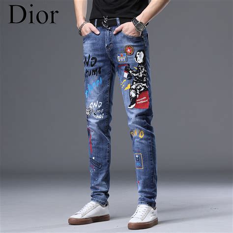 dior black jeans|christian dior jeans men.